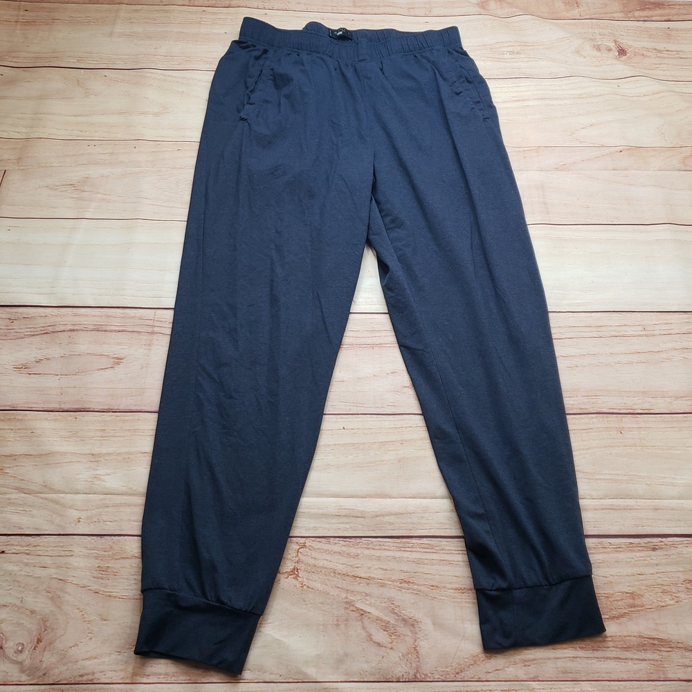 Balance Collection Joggers Mens Large Navy Blue Athletic Lounge‎ Pants 31926